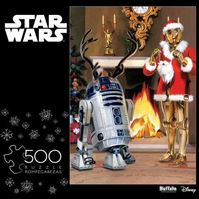 Buffalo Games Star Wars All I Want For Christmas Is R2 500 puslespil jul
