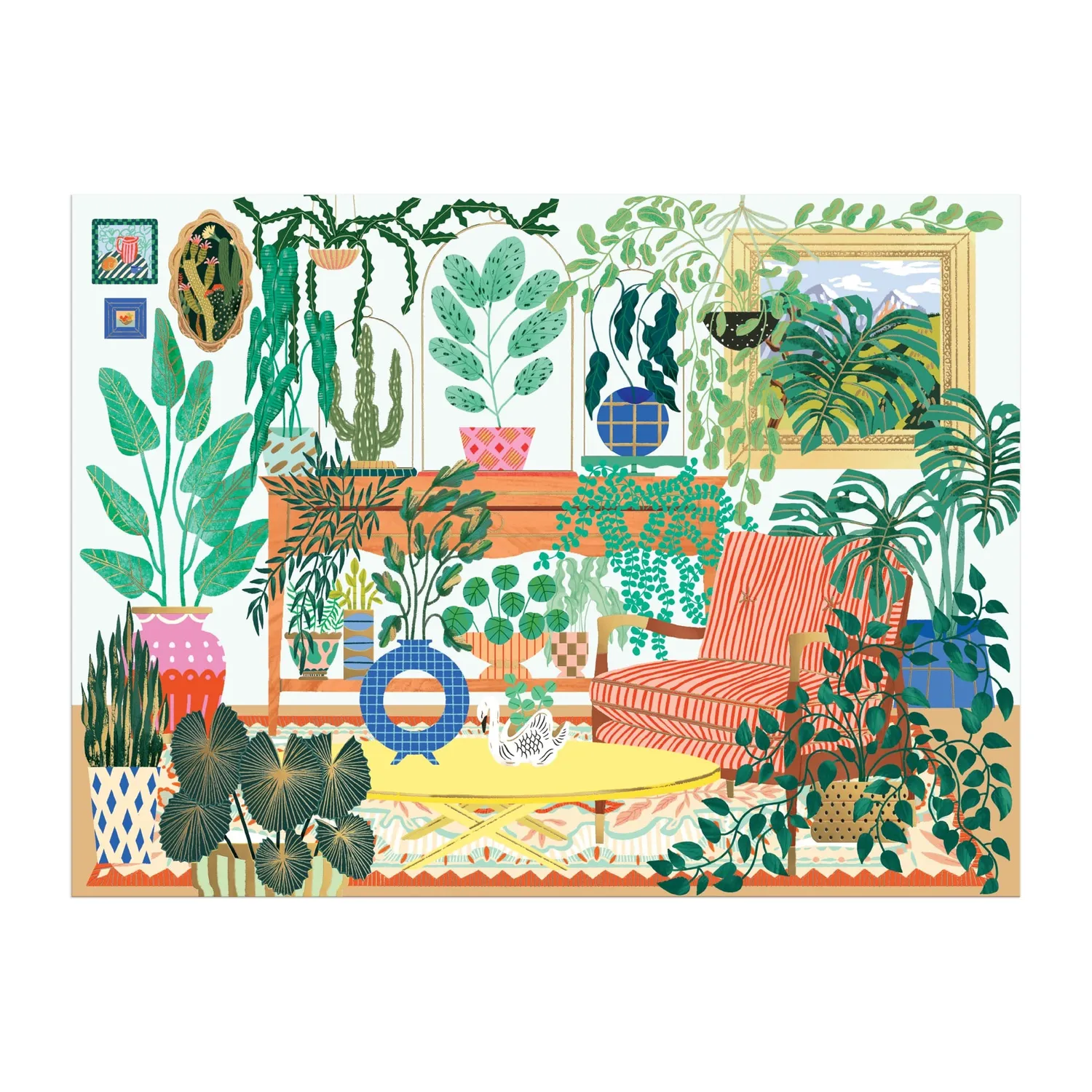 Good Puzzle Co. Houseplant Haven puslespil 1000 brikker folie