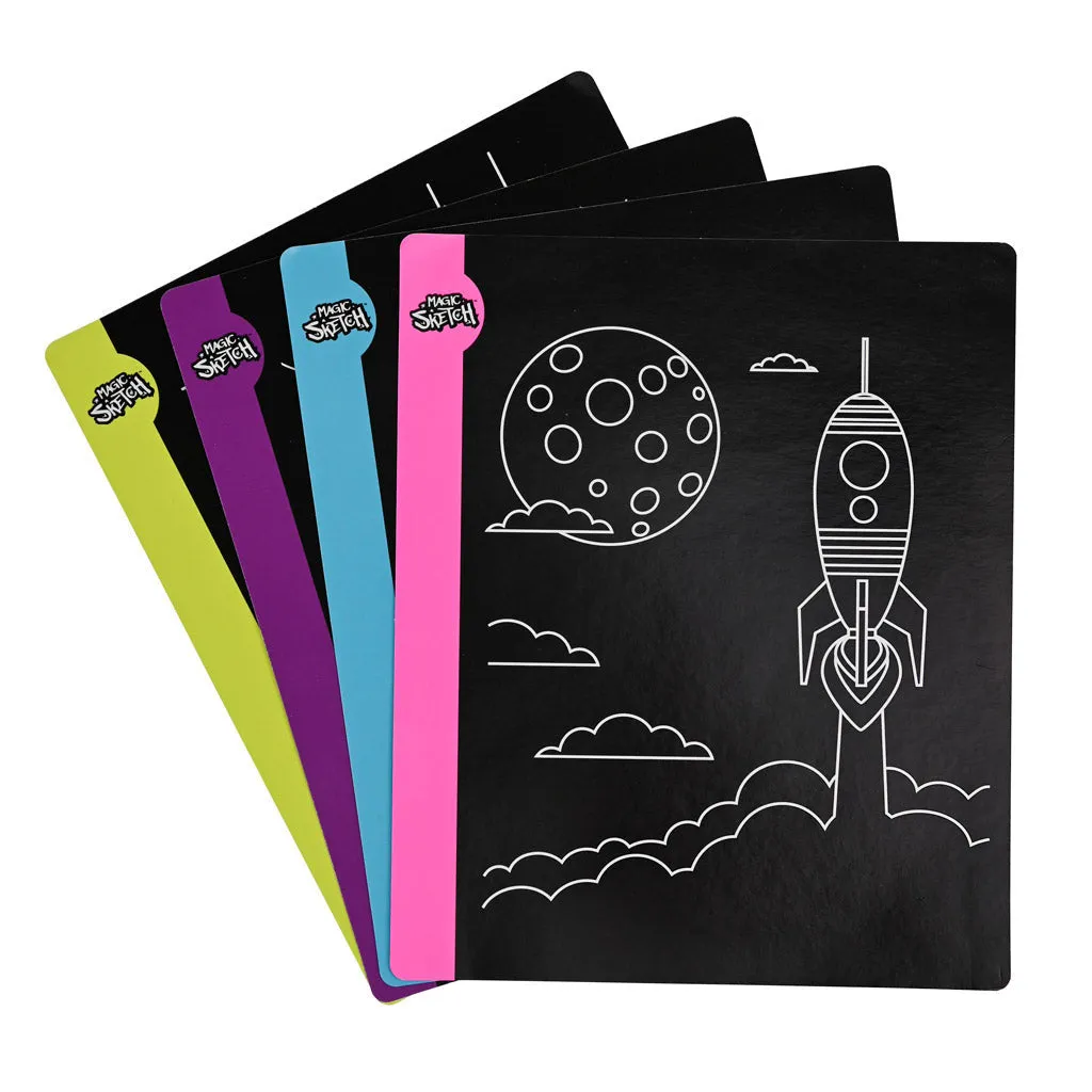Buffalo Games Magic Sketch Glow tegneplade selvlysende