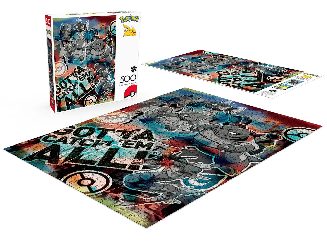 Buffalo Games Pokémon Squirtle puslespil 500 brikker