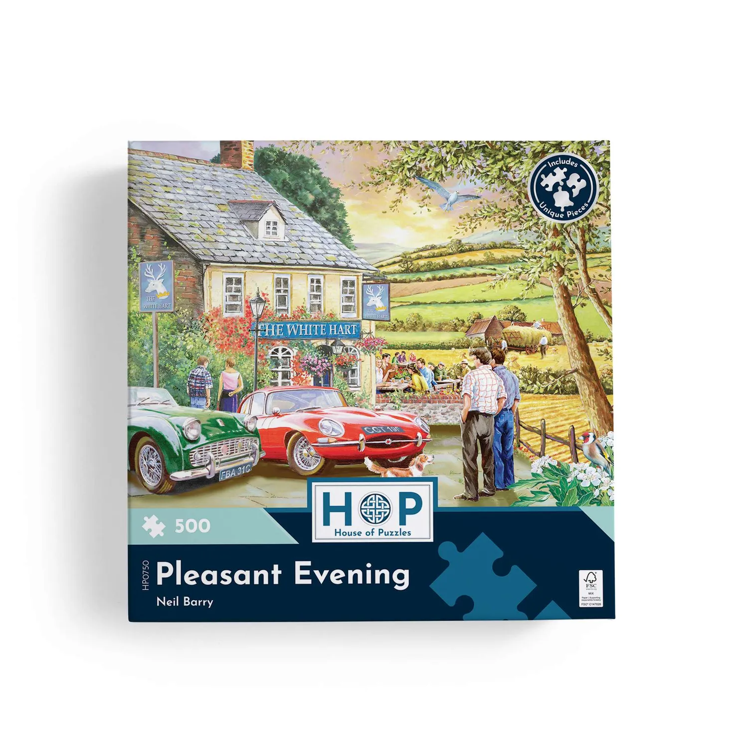House of Puzzles Pleasant Evening 500 puslespil 500 brikker pub