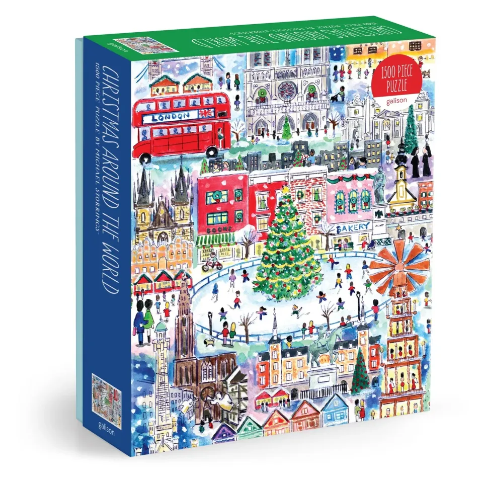 Good Puzzle Co. Storrings Christmas Around World puslespil 1500 brikker