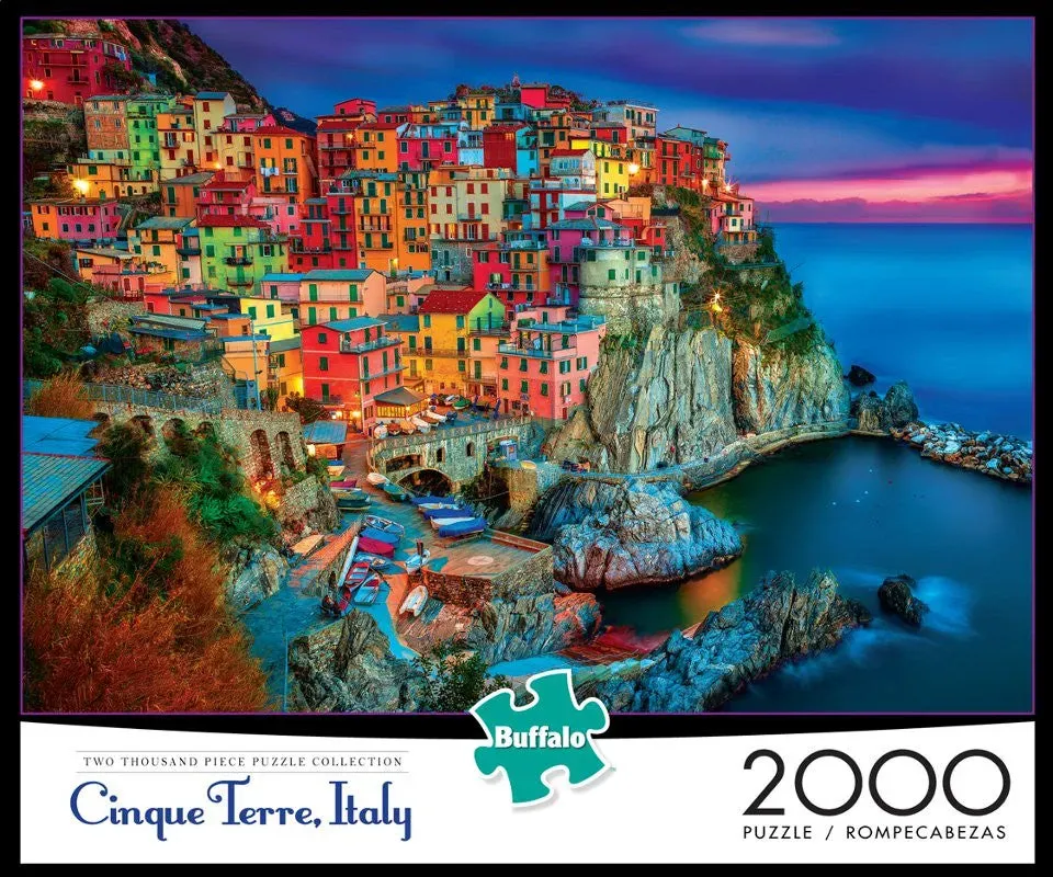Buffalo Games Cinque Terre puslespil 2000 brikker