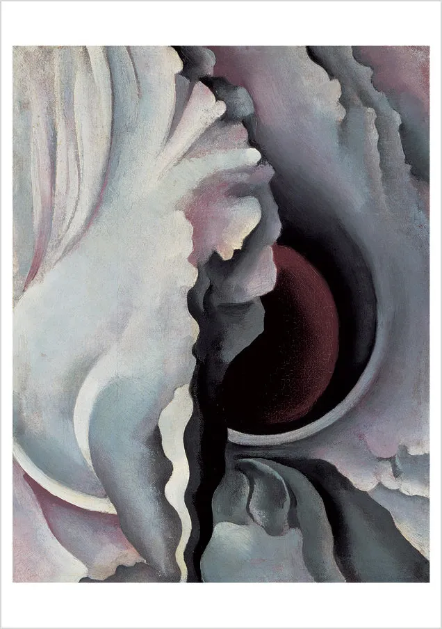 Pomegranate Georgia O'Keeffe Abstract Flowers kortæske 20 kort blomster