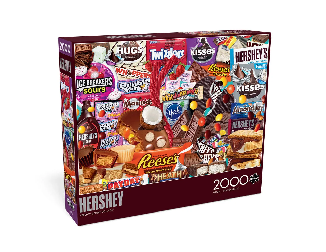 Buffalo Games Hershey Deluxe Collage puslespil 2000 brikker slik