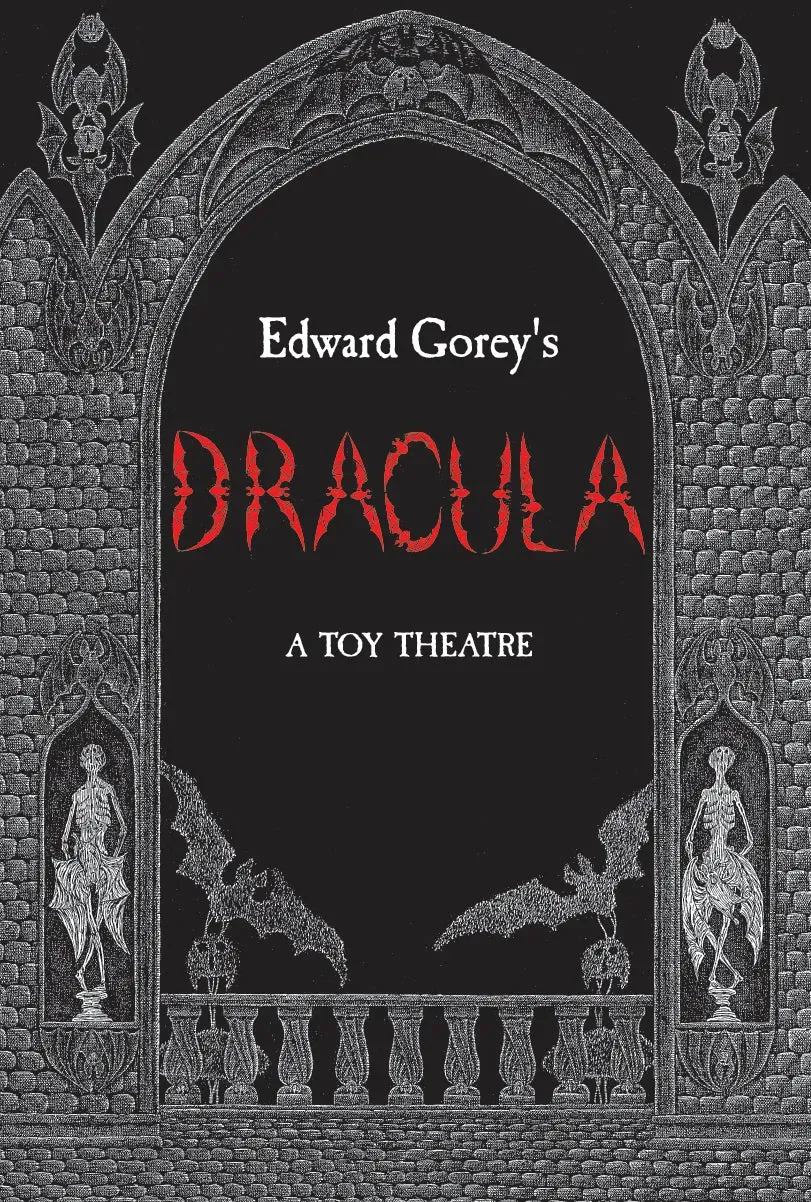Pomegranate Dracula legeteater – Edward Gorey model