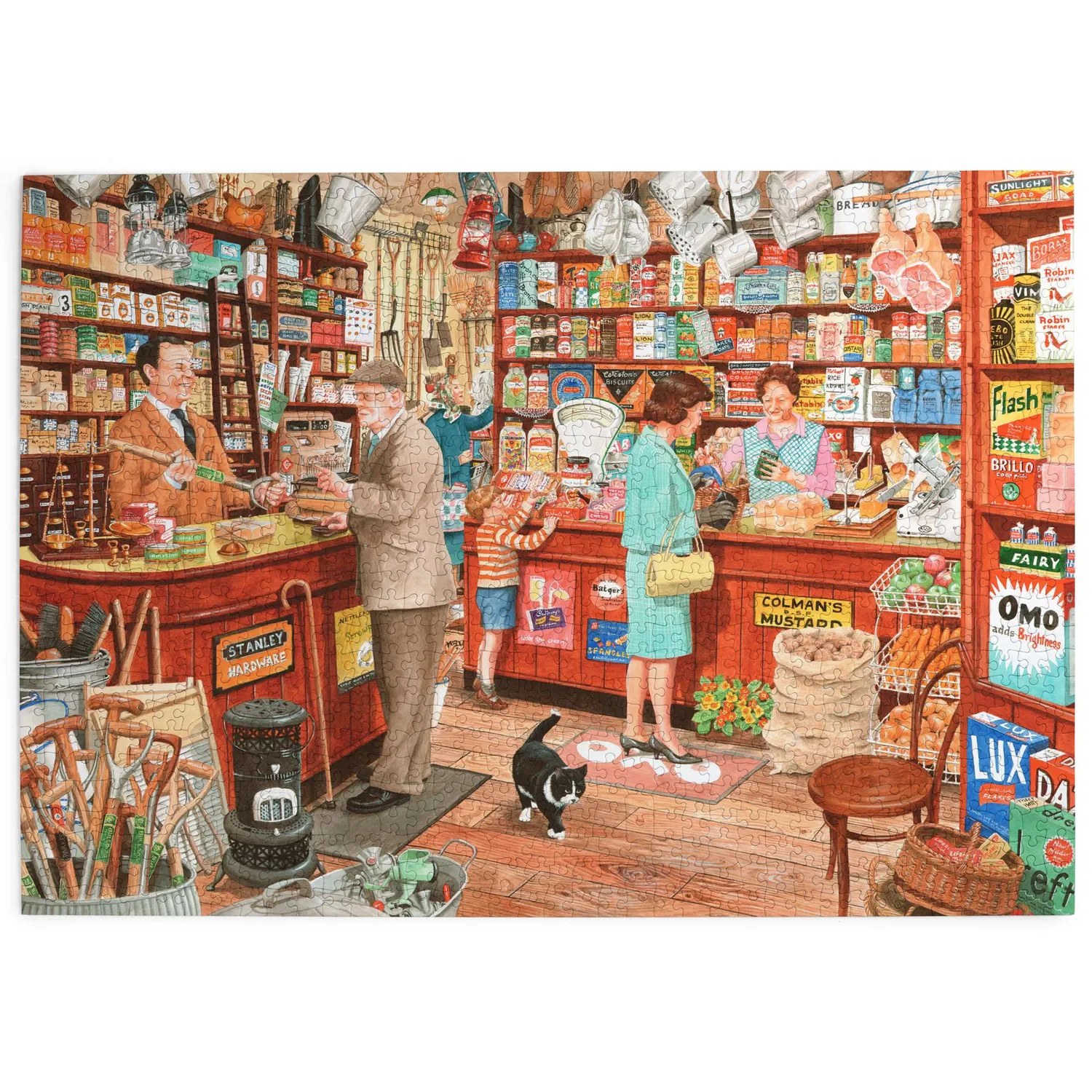 House of Puzzles Whatever You Want puslespil 1000 brikker detalje