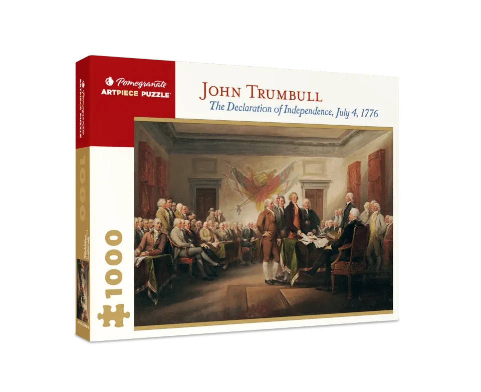 Pomegranate Trumbull puslespil 1000 Declaration historisk