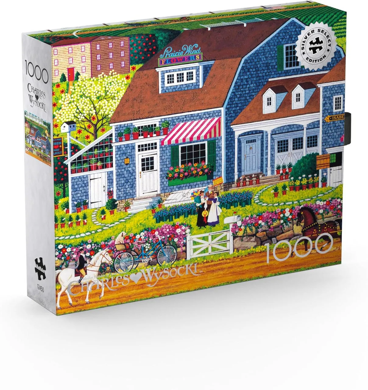 Buffalo Games Wysocki Prairie Wind Flowers 1000 puslespil