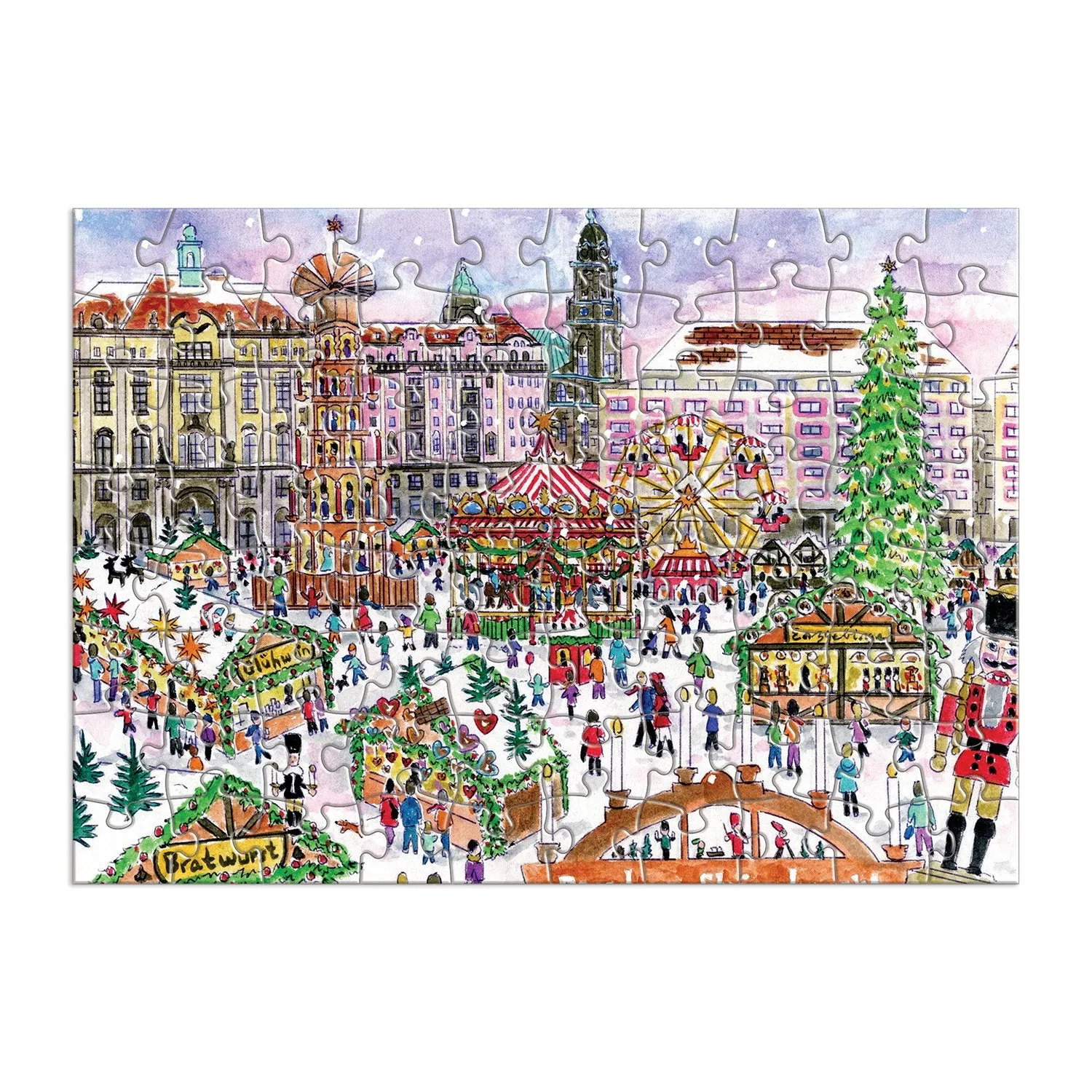 Galison Michael Storrings 12 Days of Christmas julekalender 12x80 brikker