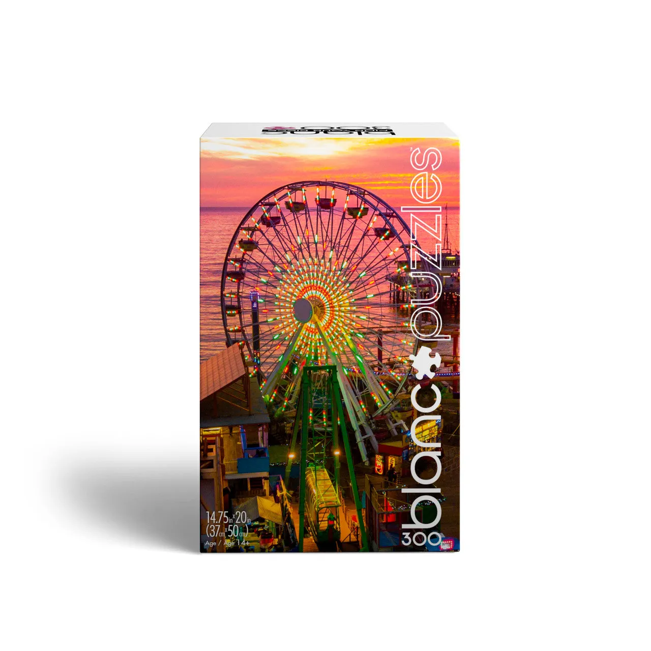 Buffalo Games Blanc Santa Monica Pier puslespil 300 brikker
