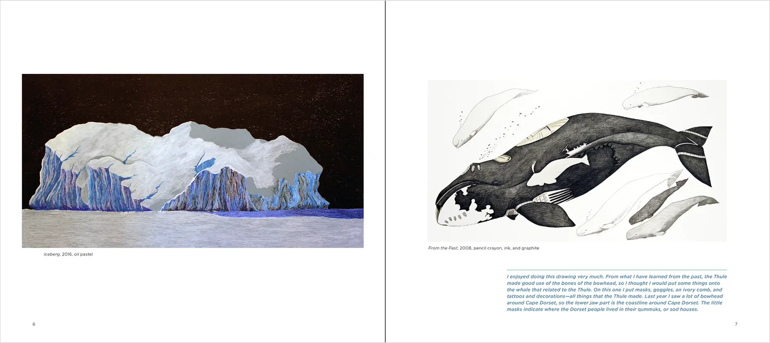 Pomegranate Tim Pitsiulak Drawings and Prints from Cape Dorset bog – inuitkunst