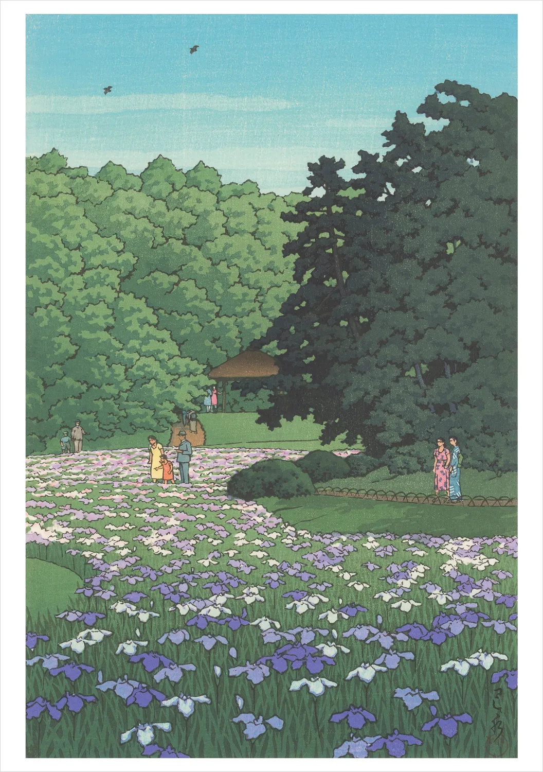 Pomegranate Kawase Hasui The Seasons kortæske 20 kort