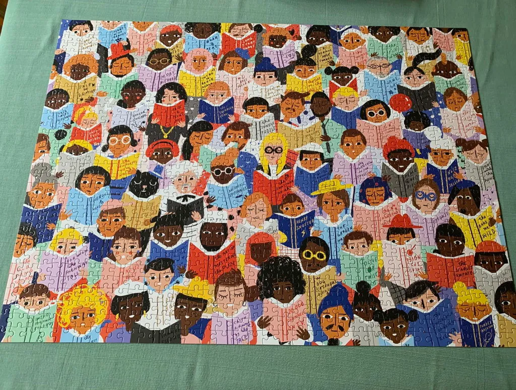 Good Puzzle Co. Book Club puslespil 1000 brikker læsning
