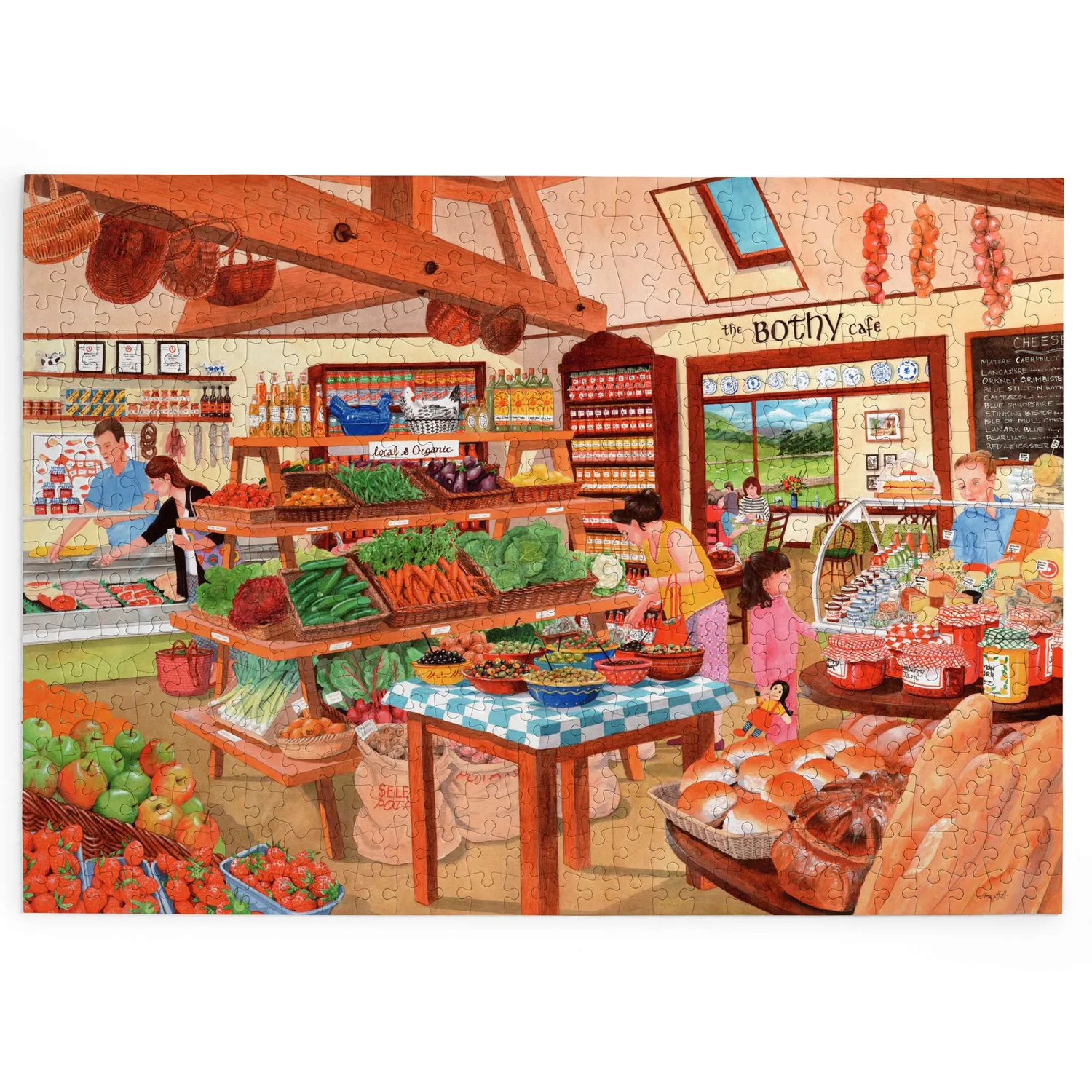 House of Puzzle BIG Deli Delicious puslespil 500 store brikker