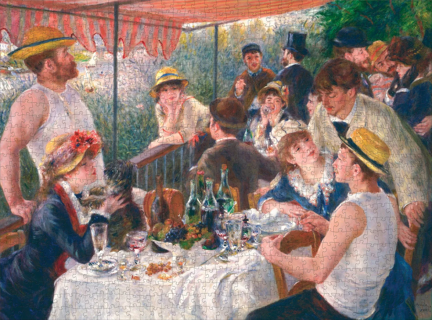 Pomegranate Renoir Luncheon puslespil 1000 brikker