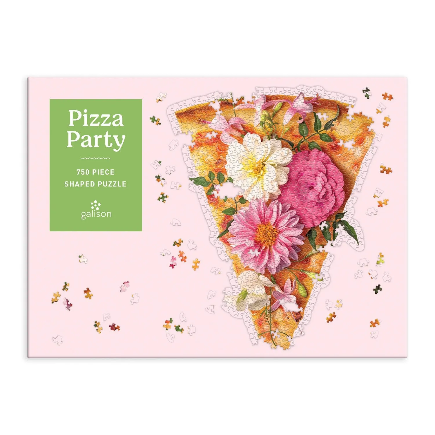 Good Puzzle Co. Pizza Party puslespil 750 brikker formet