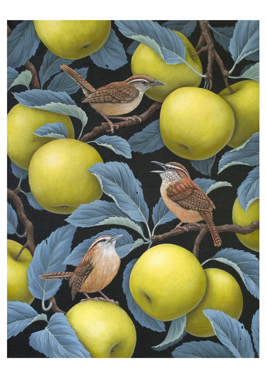 Pomegranate Vasilisa Romanenko Birds of a Feather kortæske fugle