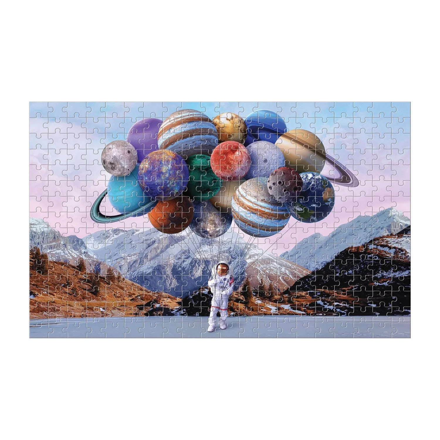 Galison Space Bound Karen Cantu 300 puslespil lenticular