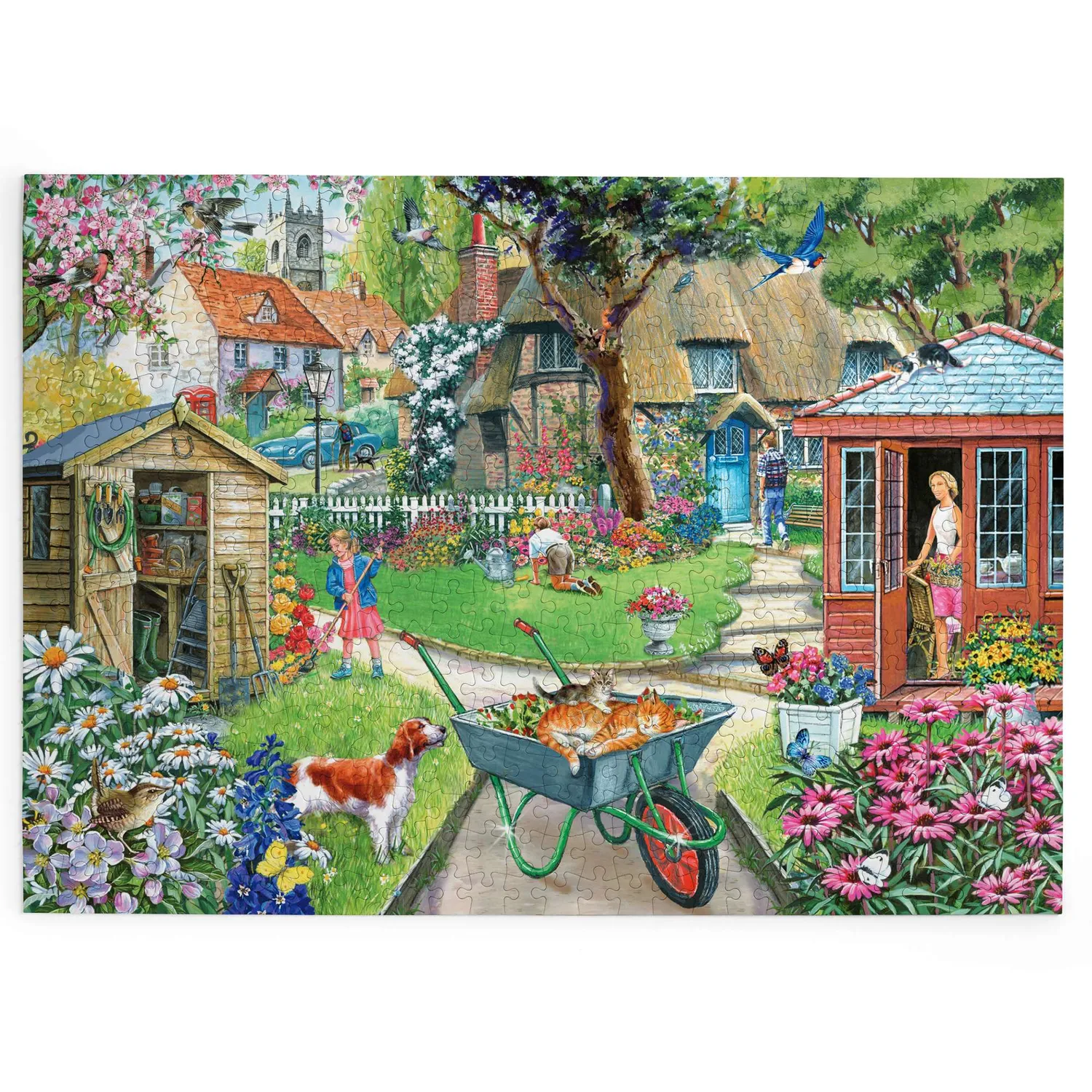 House of Puzzle BIG 500 Bloomin Lovely 500 brikker puslespil have