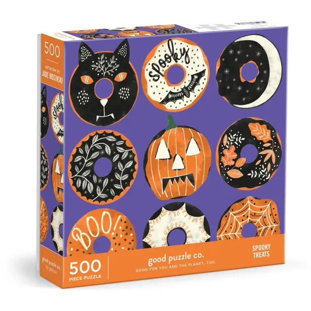 Good Puzzle Co. Spooky Treats puslespil 500 brikker Halloween