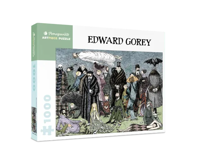 Pomegranate Edward Gorey puslespil 1000 brikker gotisk