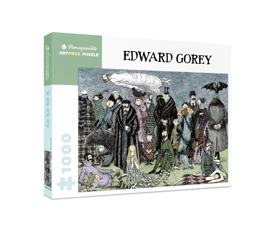 Pomegranate Edward Gorey puslespil 1000 brikker gotisk