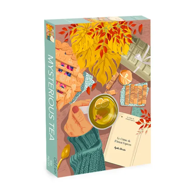 Olleo Mysterious Tea puslespil 500 brikker tea time