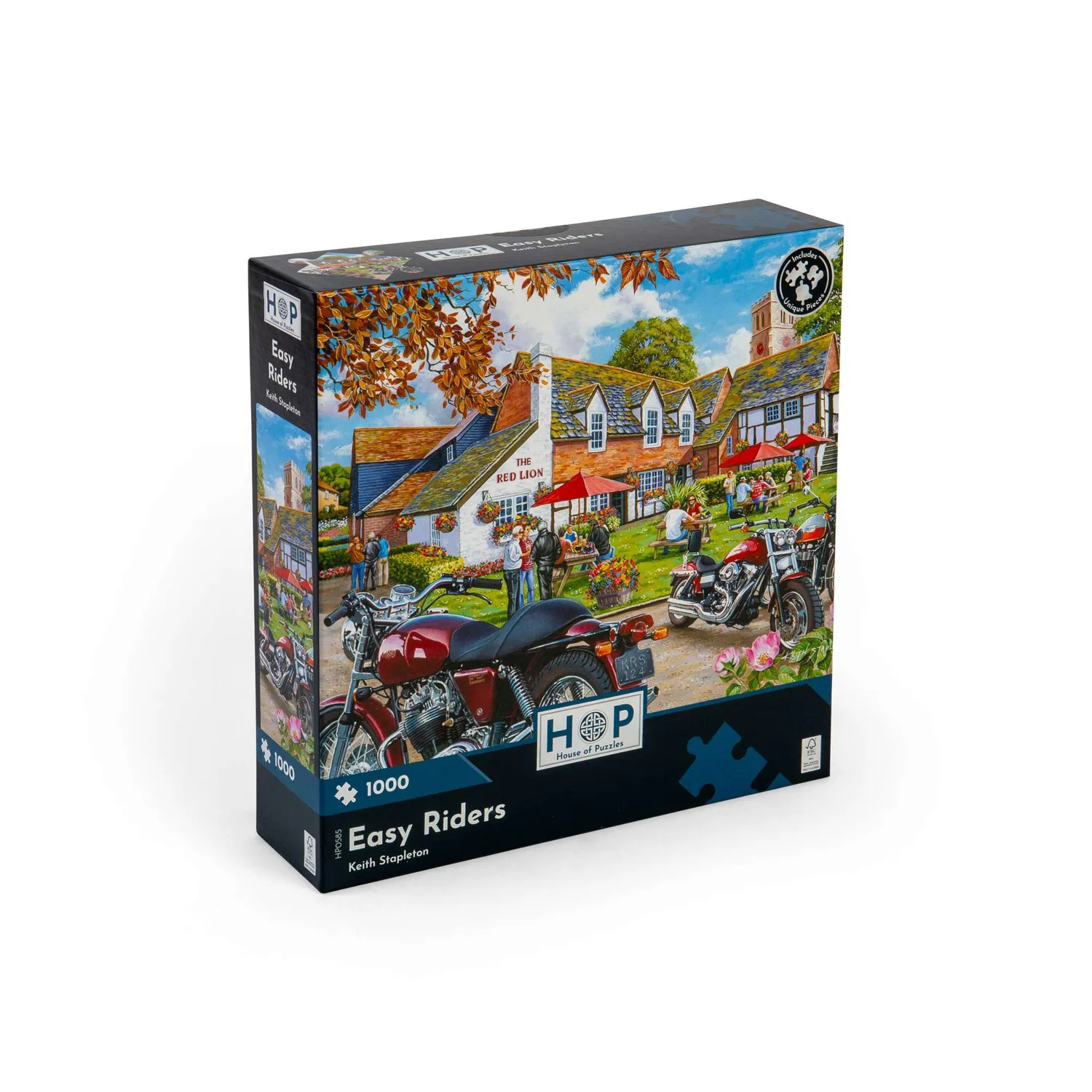 House of Puzzle Easy Riders puslespil 1000 brikker pub
