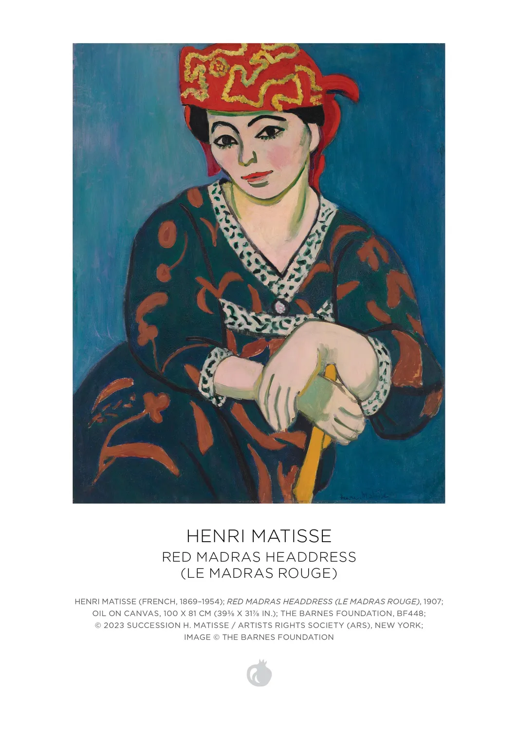 Pomegranate Henri Matisse puslespil 120 brikker dobbeltsidet