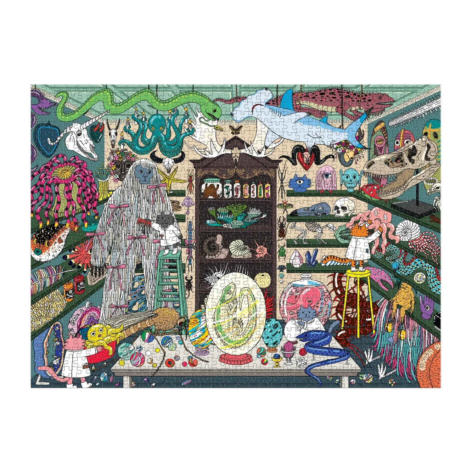 Good Puzzle Co. World of Curiosities puslespil 1000 brikker