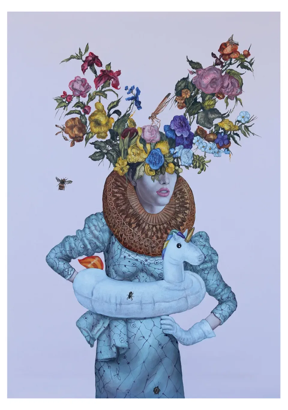 Pomegranate Carlos Gamez Lady Unicorn III enkeltkort humor