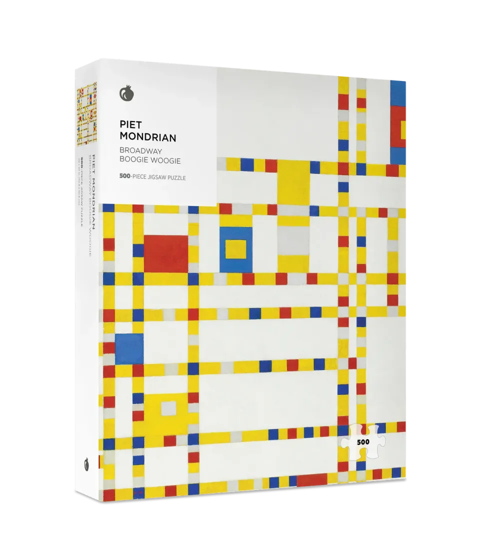 Pomegranate Mondrian Broadway Boogie puslespil 500 brikker