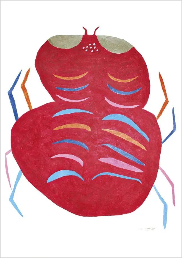 Pomegranate Akesuk Red Spider kort inuit