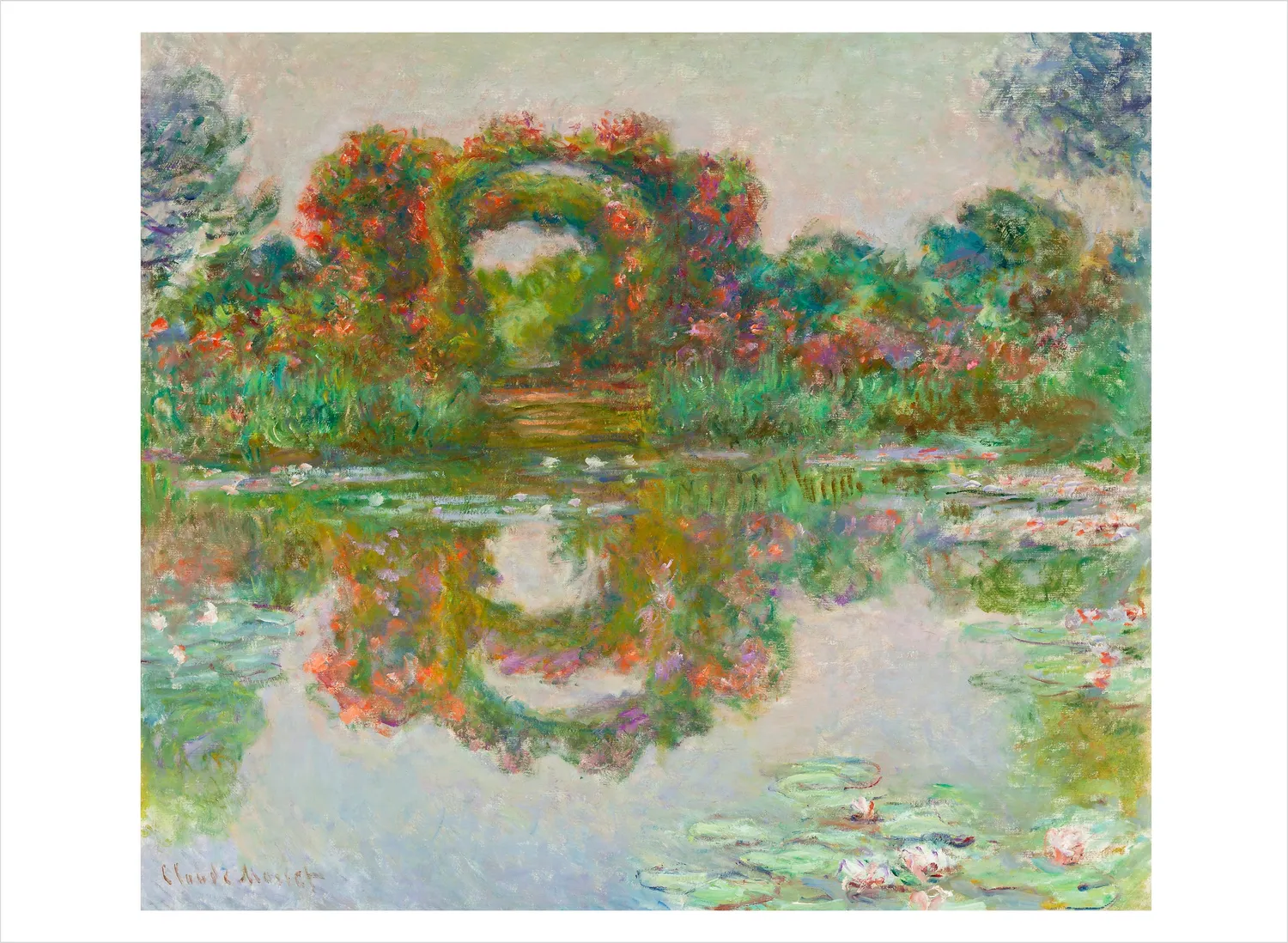 Pomegranate Monet The Late Years postkortbog impressionisme
