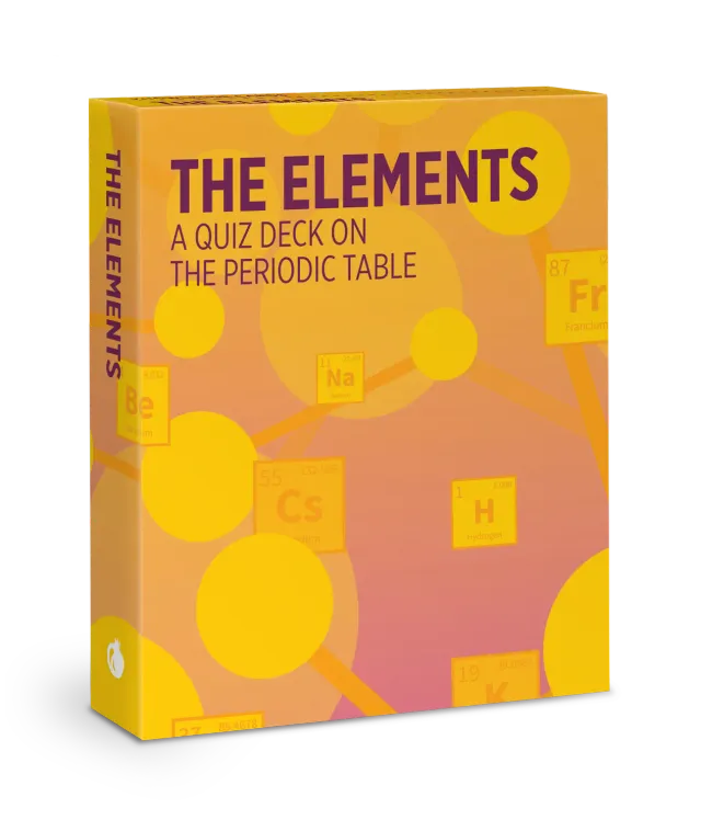 Pomegranate Knowledge Cards The Elements quizkort 48 kemi