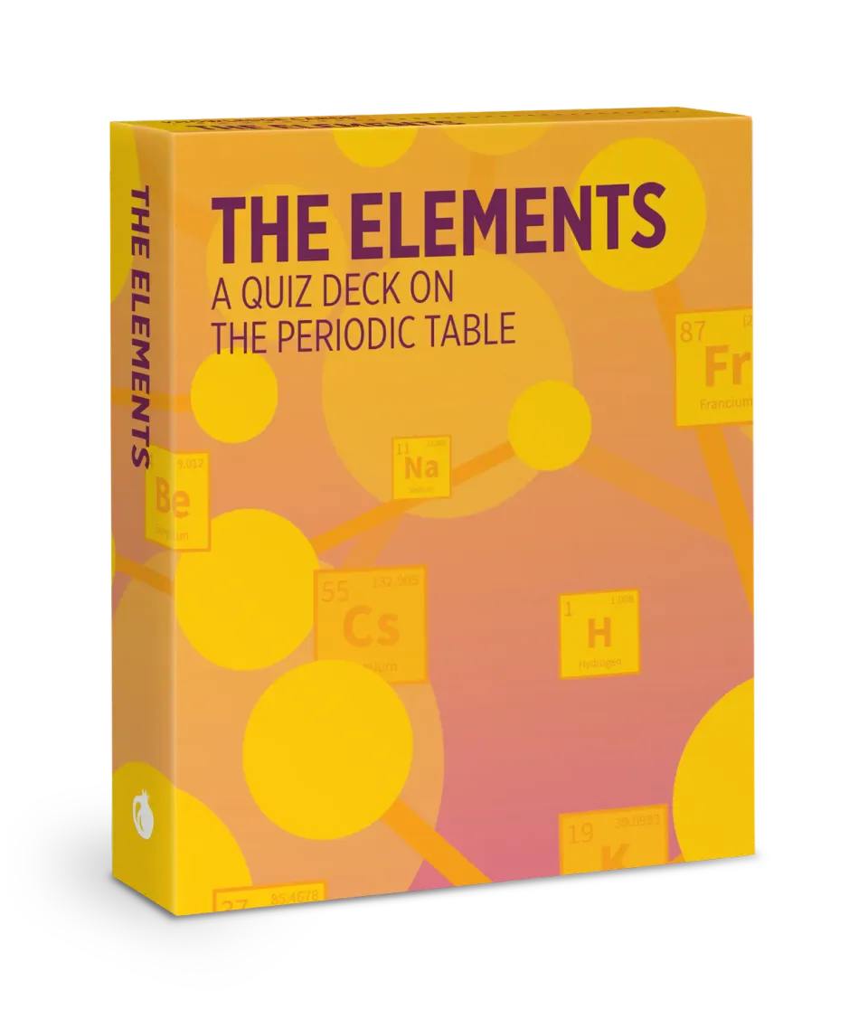 Pomegranate Knowledge Cards The Elements quizkort 48 kemi
