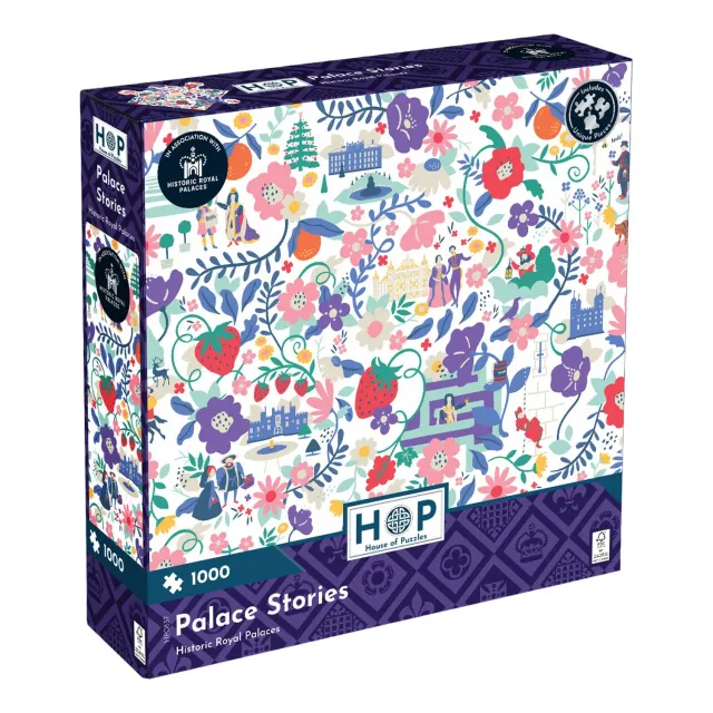 House of Puzzles Palace Stories puslespil 1000 brikker slot