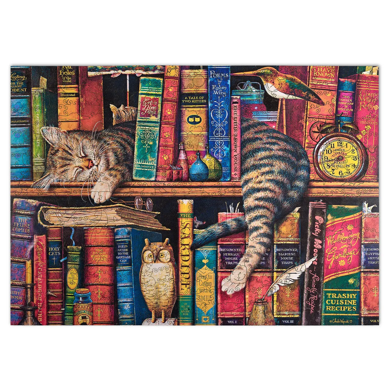 Buffalo Games Charles Wysocki Frederick træpuslespil 500 brikker