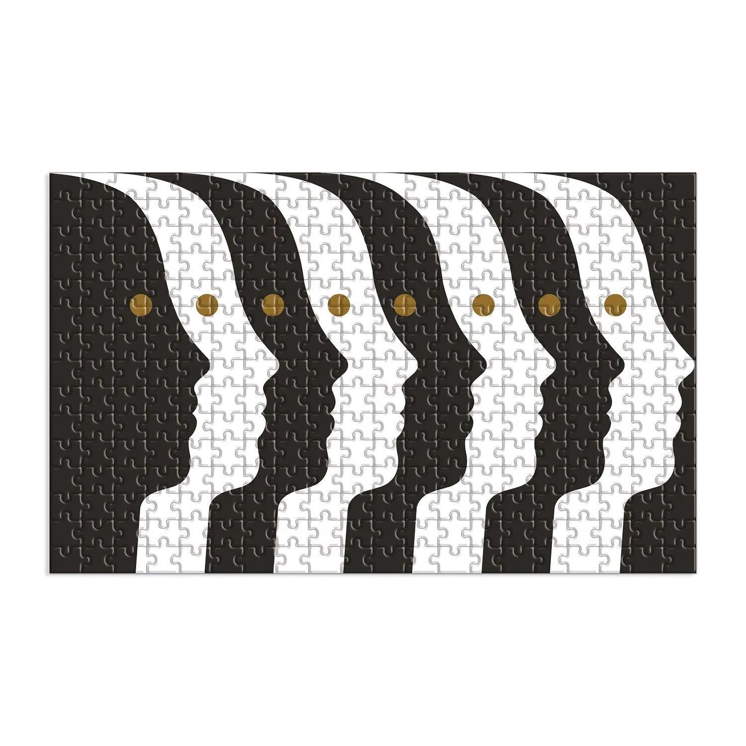 Good Puzzle Co. Jonathan Adler Atlas puslespil 300 brikker lenticular