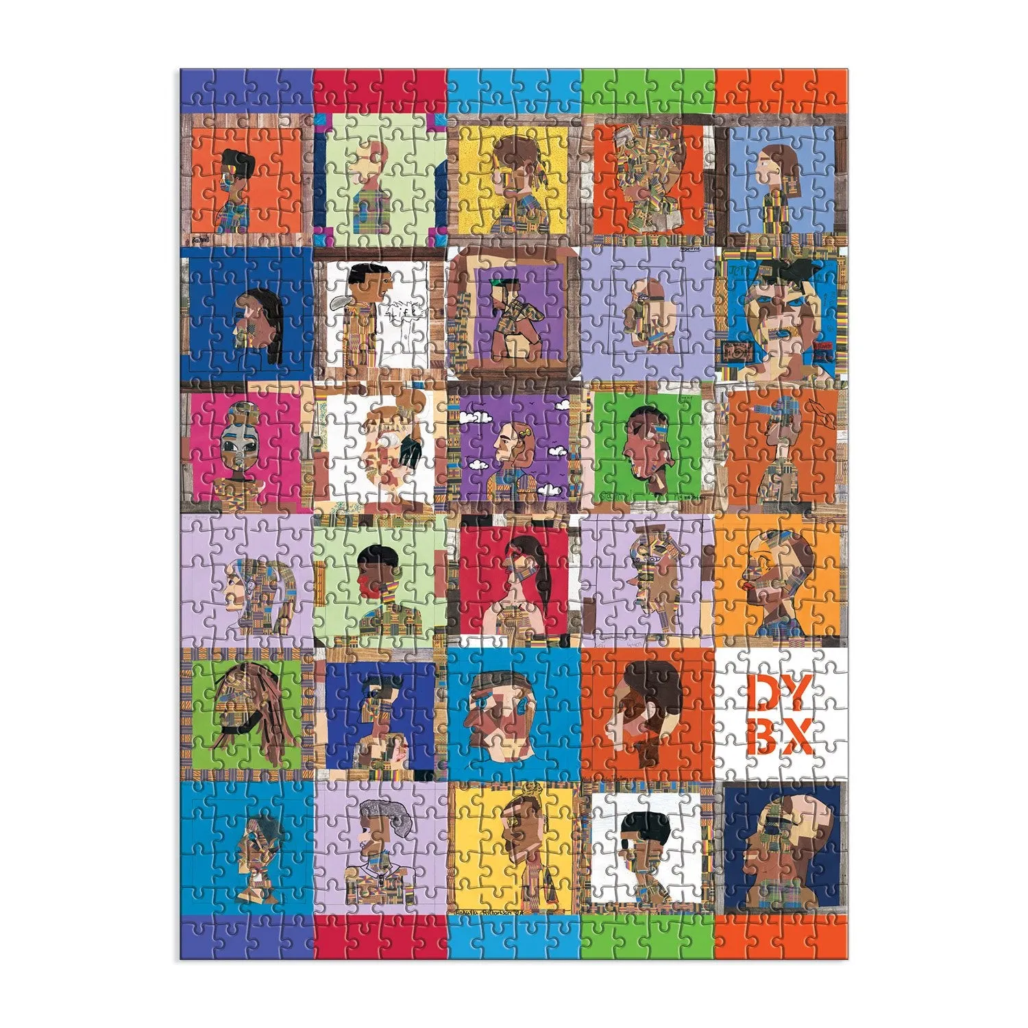 Good Puzzle Co. Derrick Adams Dreamyard puslespil 500 brikker dobbeltsidet