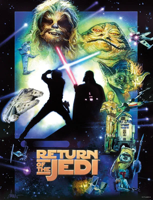 Buffalo Games Star Wars Collectors Edition puslespil 4-i-1