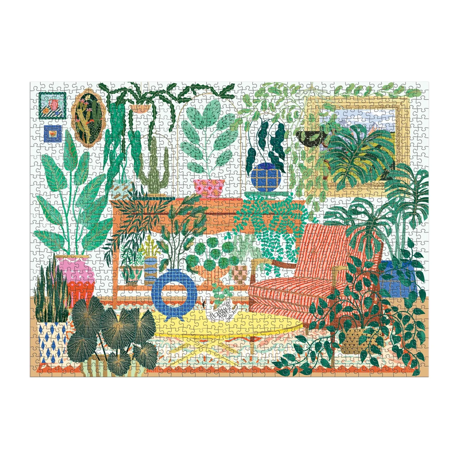 Good Puzzle Co. Houseplant Haven puslespil 1000 brikker folie