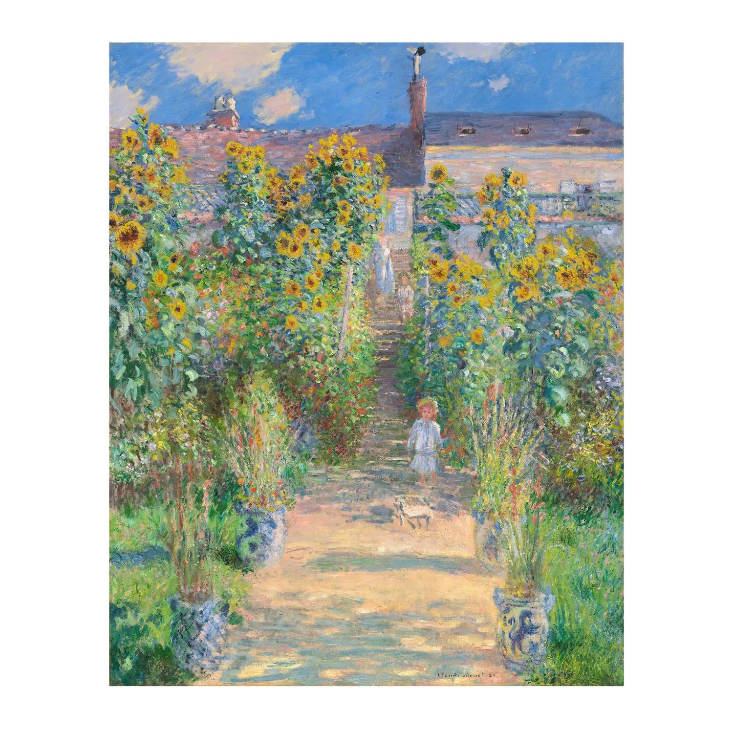 Pomegranate Claude Monet 2027 vægkalender impressionisme