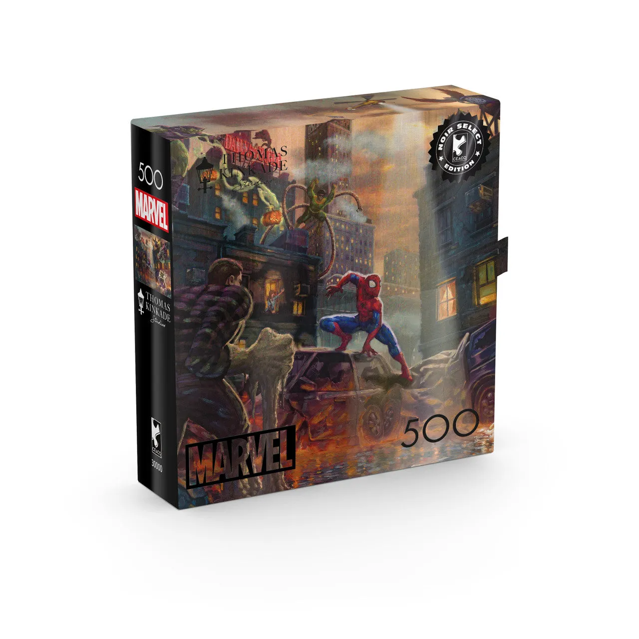 Buffalo Games Noir Marvel Spider-man puslespil 500 skurke