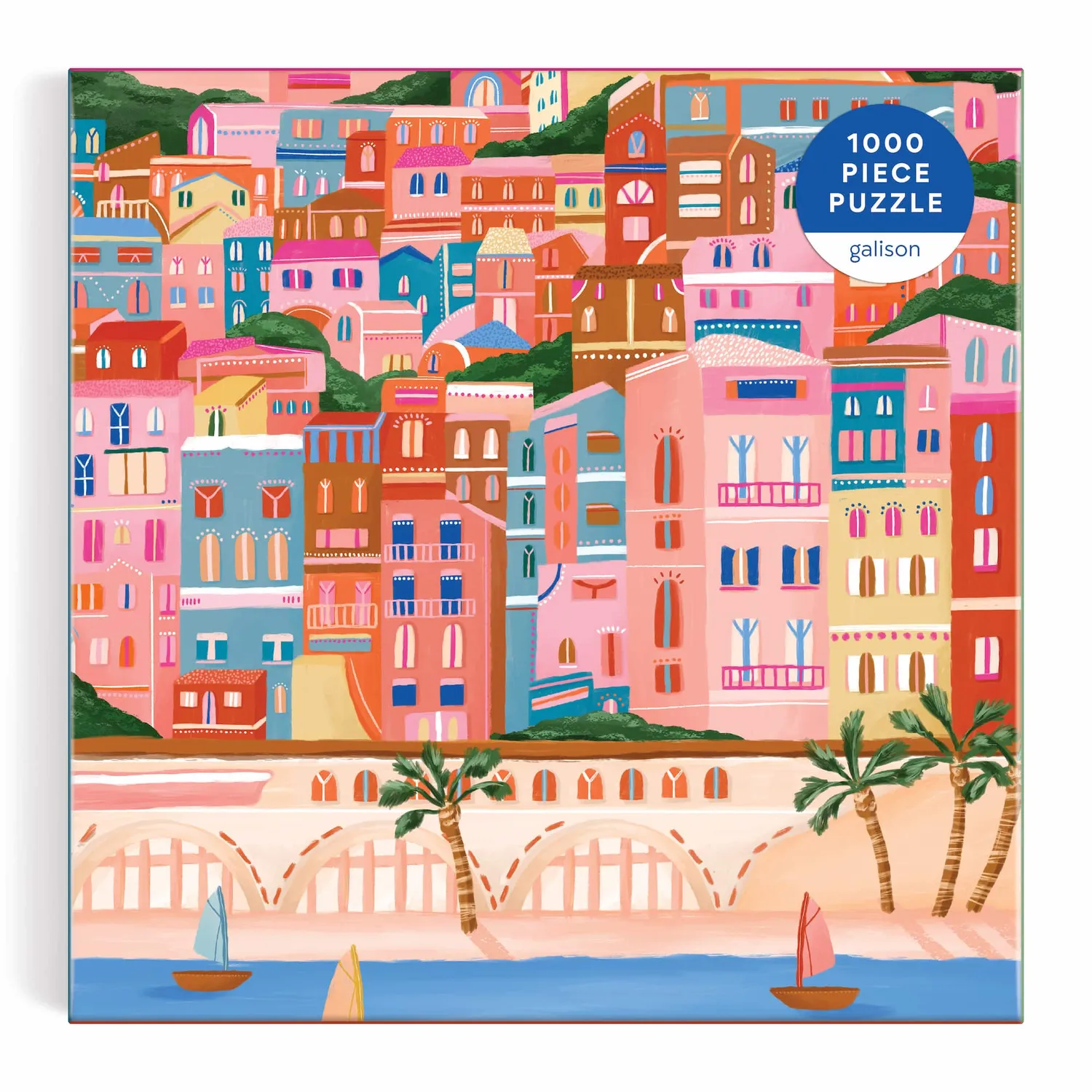 Good Puzzle Co. Colors Of The French Riviera puslespil 1000