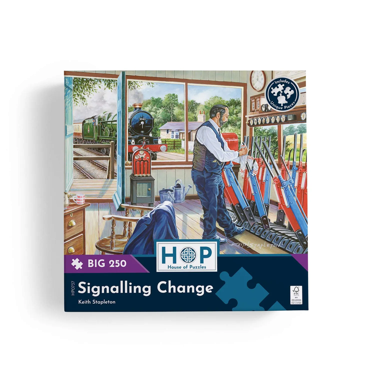 House of Puzzles Signalling Change puslespil 250 tog