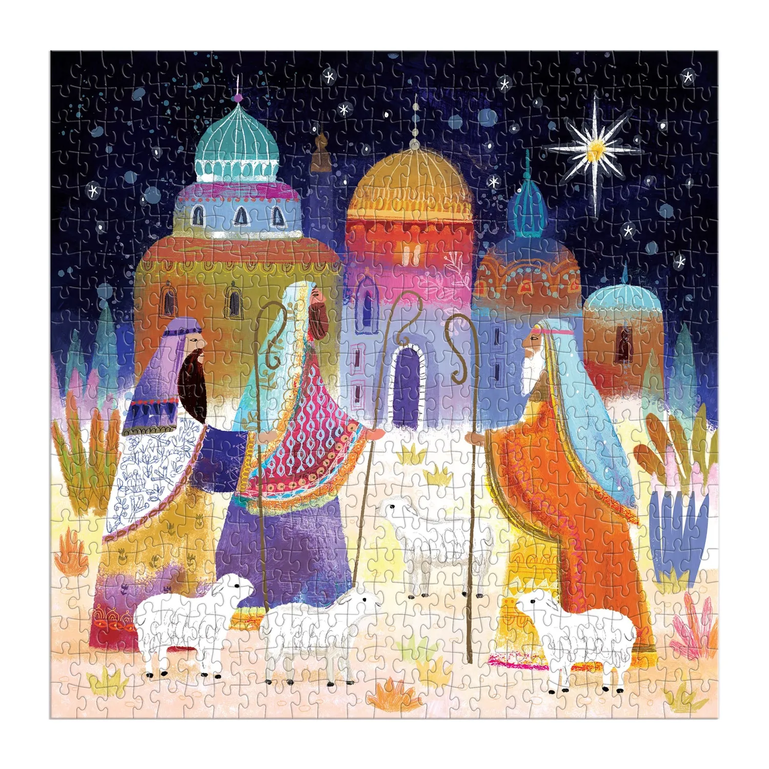 Good Puzzle Co. Journey Of Three Kings puslespil 500 brikker jul