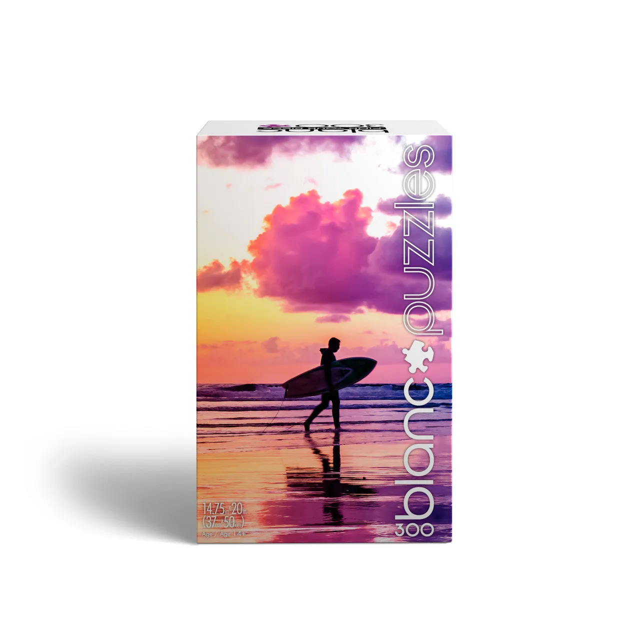 Buffalo Games blanc Sunset Surfer puslespil 300 brikker strand
