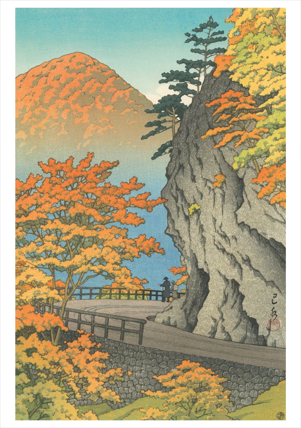 Pomegranate Kawase Hasui The Seasons kortæske 20 kort